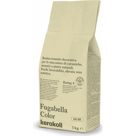 Joint de carrelage Fugabella Color FILL 3 kg by KERAKOLL Coloris KK88 - anciennement 23