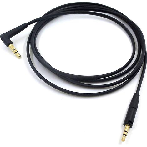 Câble pour casque audio 3,5 mm vers 2,5 mm compatible avec les casques sans fil Sennheiser Momentum 3/HD 400 S, HD 450 BT et HD 458 BT. (1/5)