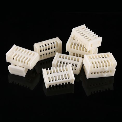 10 pièces cages à reines multifonctions en plastique, boîtes d'allumettes pour capturer et déplacer les abeilles, outils apicoles (1/5)