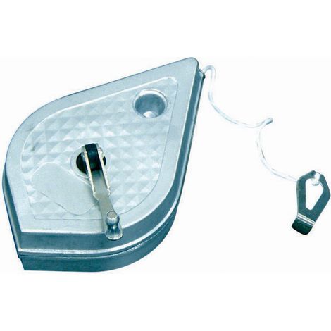 ZINKFARBENE REISSLEINE 30M 1,5MM DRAHT, TALIAPLAST-GEFLECHT - 400402