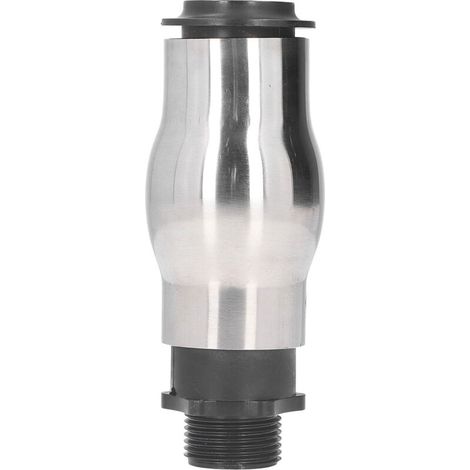 Foaming Foam Jet Fountain Nozzle with G1 Male Thread, 304 Stainless Steel Water Spray Head for Garden, Pond and Lake (1/5)