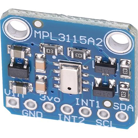 Capteur de Pression MPL3115A2 Module I2C pour Arduino, 20‑110 KPa, Haute Précision (1/5)