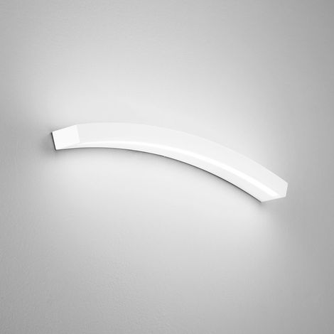 Aplique LED de interior en yeso pintable Aloha 80 (1/2)