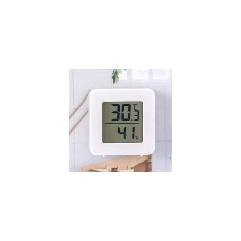 Petit Hygromètre Numérique Thermomètre Intérieur Thermomètre D'ambiance Moniteur de Température et Humidimètre pour Le Confort du Bureau à Domicile Thermomètre de Reptile (1/3)