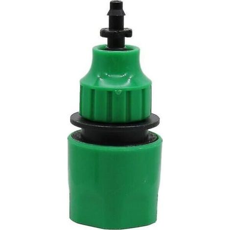 Enrouleur mural pour tuyau d'irrigation jardin – Compatible 4/7 mm et 8/11 mm – Raccord rapide – Installation facile sur mur (1/3)