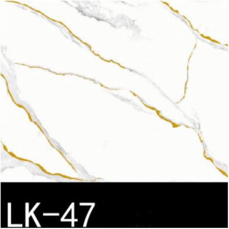 Panneau D'autocollant D'autocollant Blanc Streaks Blancs Gold 120x300cm Murs Murs Parasize (1/2)