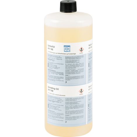PFERD TOOLS Schleiföl 411/1 NE in Kanister 1 Liter für Buntmetall und Edelstahl