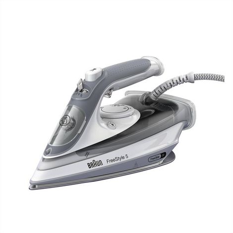 Braun TexStyle 5 SI 5078 GY ferro da stiro grigio e bianco (1/2)