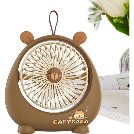 Petit Ventilateur De Bureau Outil Rafraîchissant Rechargeable 2 (1/5)