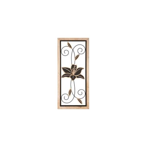 IRON/WOOD WALL PANEL KOMAN -B- CM 26X2,5X60 (1/5)