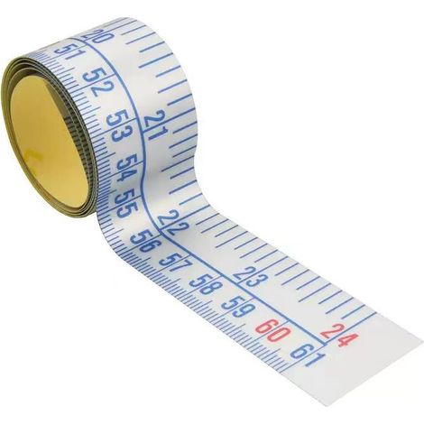 Calibre d'établi, ruban adhésif, autocollant de mesure étanche, longueur 61 cm (1/3)