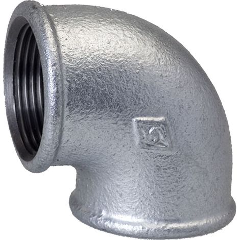 Codo roscado 6/4" galvanizado A1, N° 6, N° 90 OPAL