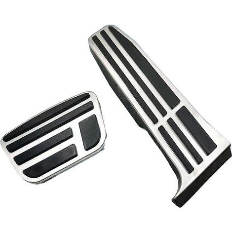 Edelstahl-Schutzset für Gas- und Bremspedal, kompatibel mit Lexus RX350h, RX450h+, RZ300e und RZ450e (2023-2025). (1/5)