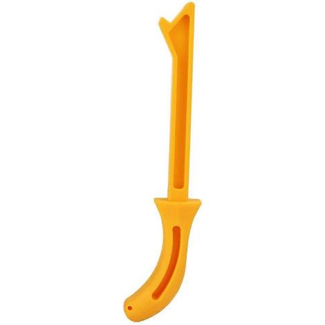Poussoir, scie de sécurité jaune pour le travail du bois, lame de défonceuse pour table de travail, utilisation prolongée avec la plupart des scies circulaires et scies radiales. (1/4)