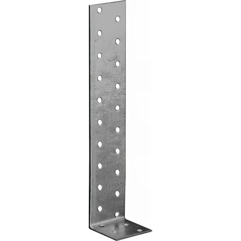 Équerre ancrage béton galvanisée - 300 x 40 x 40 x 2,0 mm