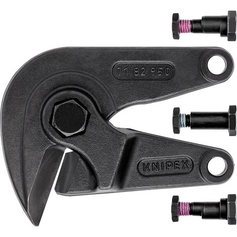 KNIPEX 71 89 950 Testa di ricambio per 71 82 950 completa di viti