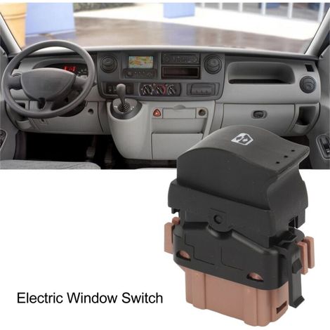 Commutateur Électrique de Vitre Avant Droit Master 2003-2010 8200057321 - Sensibilité Améliorée & Installation Facile (1/5)