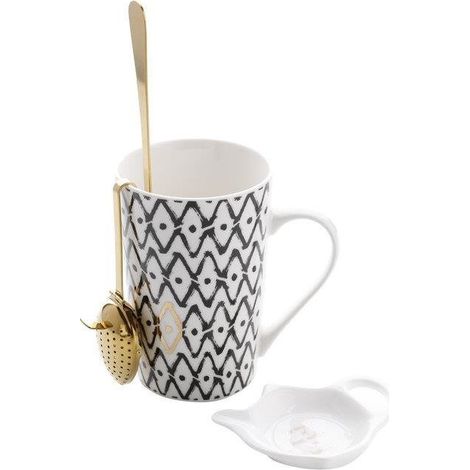 Mug infuseur à thé Florina Glitz 350 ml (1/5)