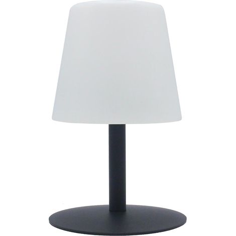 Lumisky Standy Mini Rock Tischlampe grau LED Design (1/5)
