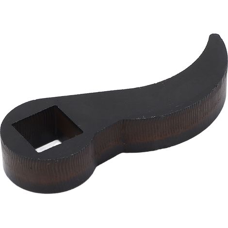 Tête d'adaptateur de pied-de-biche, clé à levier compacte, outil pour cliquet d'entraînement de 1/2 pouces, noir
