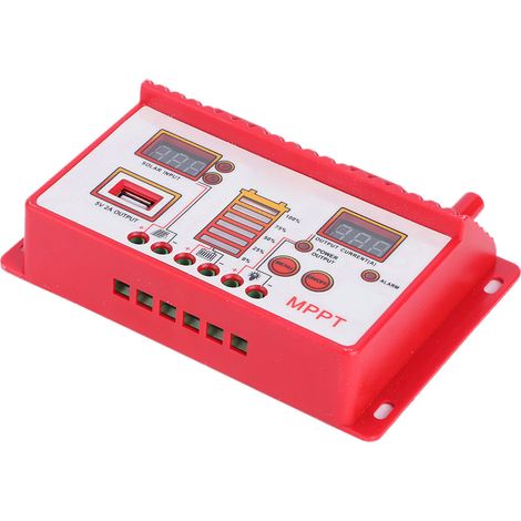 12V/24V Solar-Laderegler für Zuhause mit Digitalanzeige, MPPT-Solarregler, 30A (1/5)