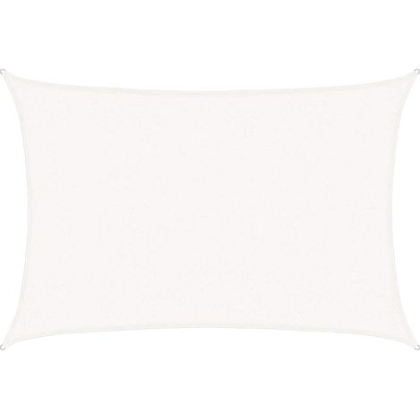 Maison Exclusive - Vela Parasole 160 g/m² Bianca 2,5x3,5 m in HDPE (1/5)