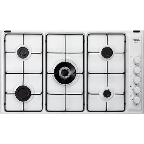 De'Longhi FLB 59 DD Kochfeld Weiß Eingebaut 86 cm Gas 5 Brenner