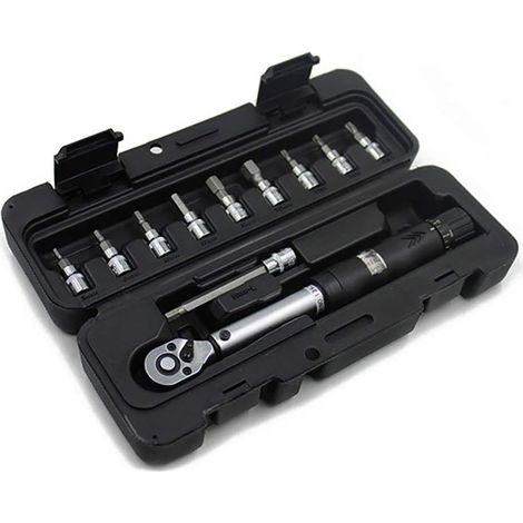 Kit de clés dynamométriques pour vélo 1/4" DR 2–14 Nm (1/3)