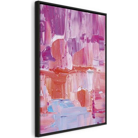 Cuadro decorativo artgeist lienzo rosa 40x60 cm