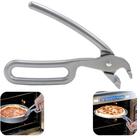 Pince de cuisine résistante à la chaleur - pince anti-brûlure amovible pour plaques, four et friteuse à air, 20 x 3,8 cm (1/5)