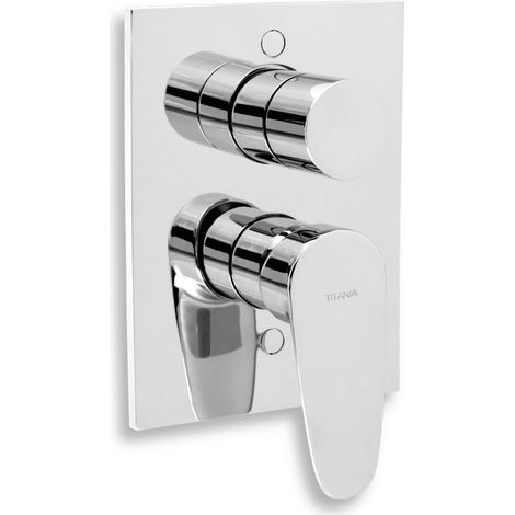 Novaservis Titania Smart - Wannenarmatur-Unterputz mit Umschalter, chrom 98050R,0