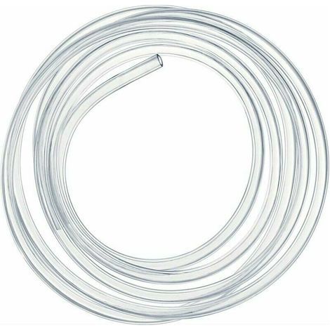 Tuyau en PVC souple transparent - 2 mètres - Flexible de pression de 16 × 20 mm (1/5)