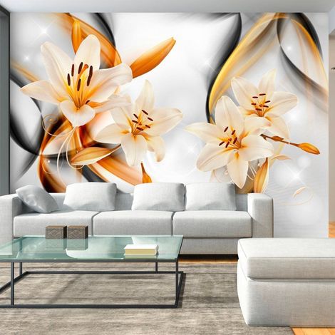 Papier peint l'innocence de lys - 200 x 140 cm (1/4)