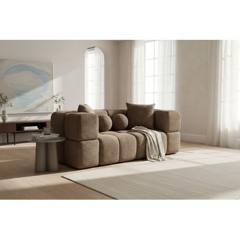 Sofa Designersofa VEGA 3-Sitzer in Stoff Egon Braun