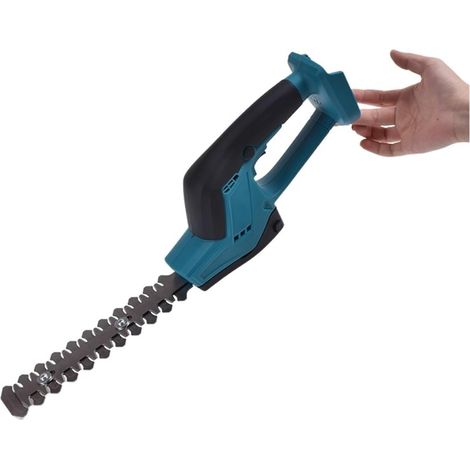 2 en 1 Taille-haie électrique sans Fil Rechargeable arbuste à Main désherbage Tondeuse Outils de Jardin for Batterie 18V (1/5)