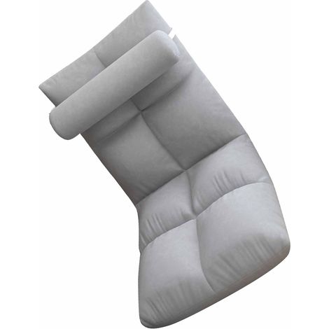 Tatami-Pouf, Bettstuhl, hübsches Einzelschlafsofa mit Erkerfenster, Klappstuhl, elegantes Grau. (1/5)