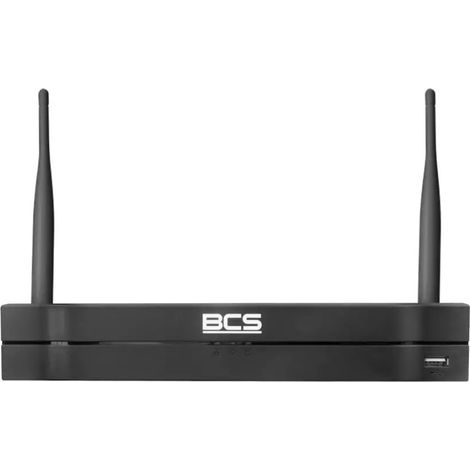 Enregistreur vidéo BCS l-nvr0401-4ke-w(2l) 4 canaux Wi-Fi 6
