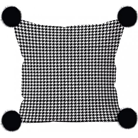 Coussin en polaire microfibre 45X45 cm VICTORIA, par Soleil d'ocre