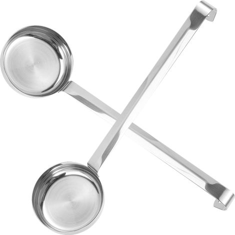 Ensemble de 2 ustensiles de cuisine en acier inoxydable (1/4)