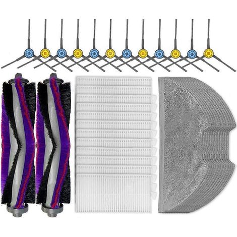 Pour M9 / NERE10s E10S / Obode A8 Brosse latérale principale Filtre HEPA Chiffon de nettoyage Accessoires Pièces de rechange (1/5)