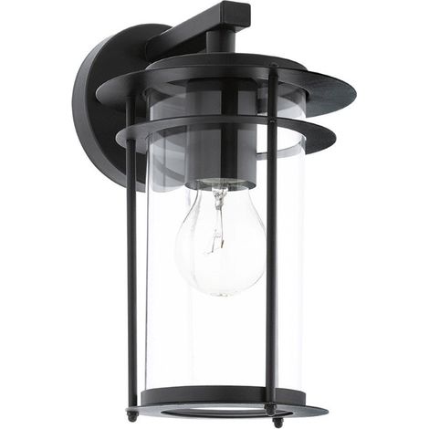 Applique Extérieure Valdeo - Noir|Transparent (1/3)