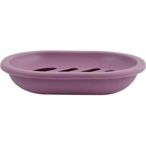 Porte Savon PP Violet MSV 13x9,5x3cm (1/2)