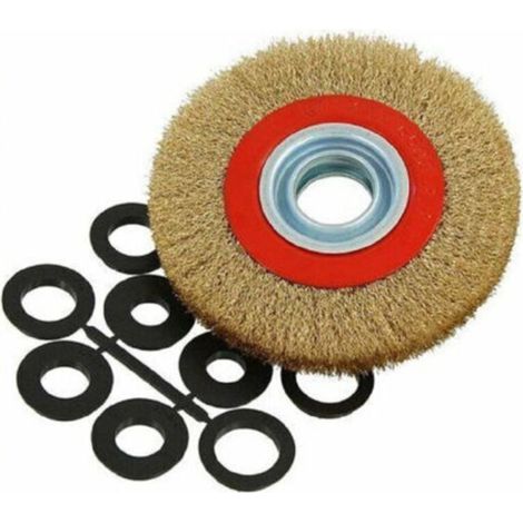 Brosse Diamètre 150 Mm Disque En Fil D'acier Pour Meuleuse D'établi