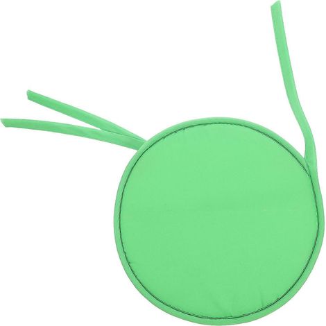 Coussin de siège rond en mousse épaisse pour usage domestique, vert, 1 pièce (1/5)