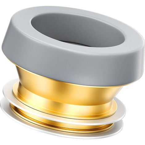 Noyaux de vidange polyvalents en laiton robuste pour la prévention des refoulements et le contrôle des odeurs dans divers environnements - Utilisation quotidienne - Joint de toilette facile à (1/5)