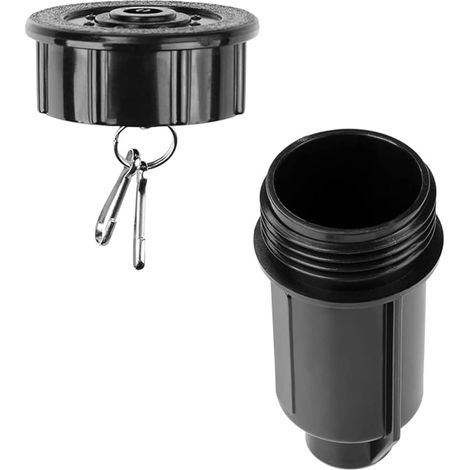 Tête d'arrosage Key Cash Hider, Porte-clés extérieur/Jardin/Cour cachant l'étui de Coffre-Fort. Imperméable, résistant à la Corrosion et aux Chocs (1/5)