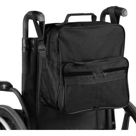 Large Capacity Chair Storage Bag with Multiple Pockets, Waterproof Hanging Chair Bag with Lid, Portable Mobility Wheelchair Bag (1/5)
