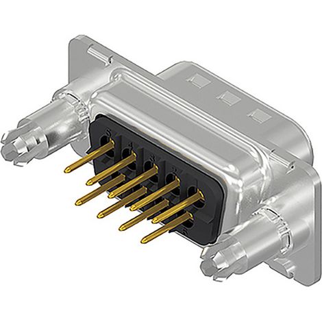 Conec 163A16159X 163A16159X Embase SUB-D mâle Nombre de pôles: 9 pin à souder 1 pc(s) (1/3)