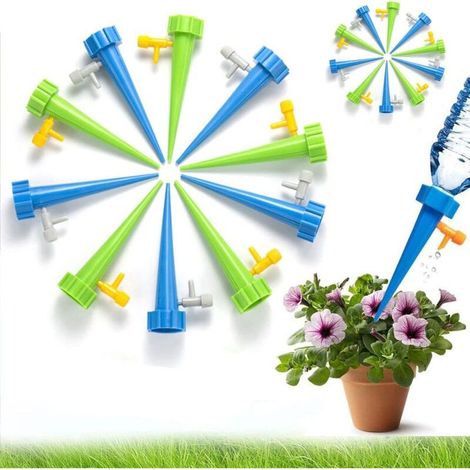 Set di irrigazione Automatico, Set di irrigazione Automatica di 20 pezzi, pali, sistema di irrigazione (1/5)
