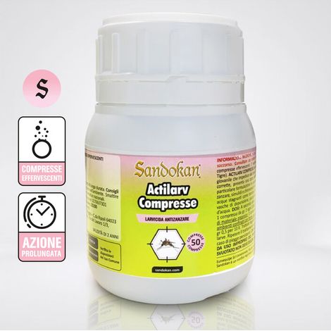 LARVICIDA ZANZARE COMPRESSE 50PZ